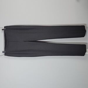 Chico's charcoal gray slim leg zip pocket dress pants pull on
